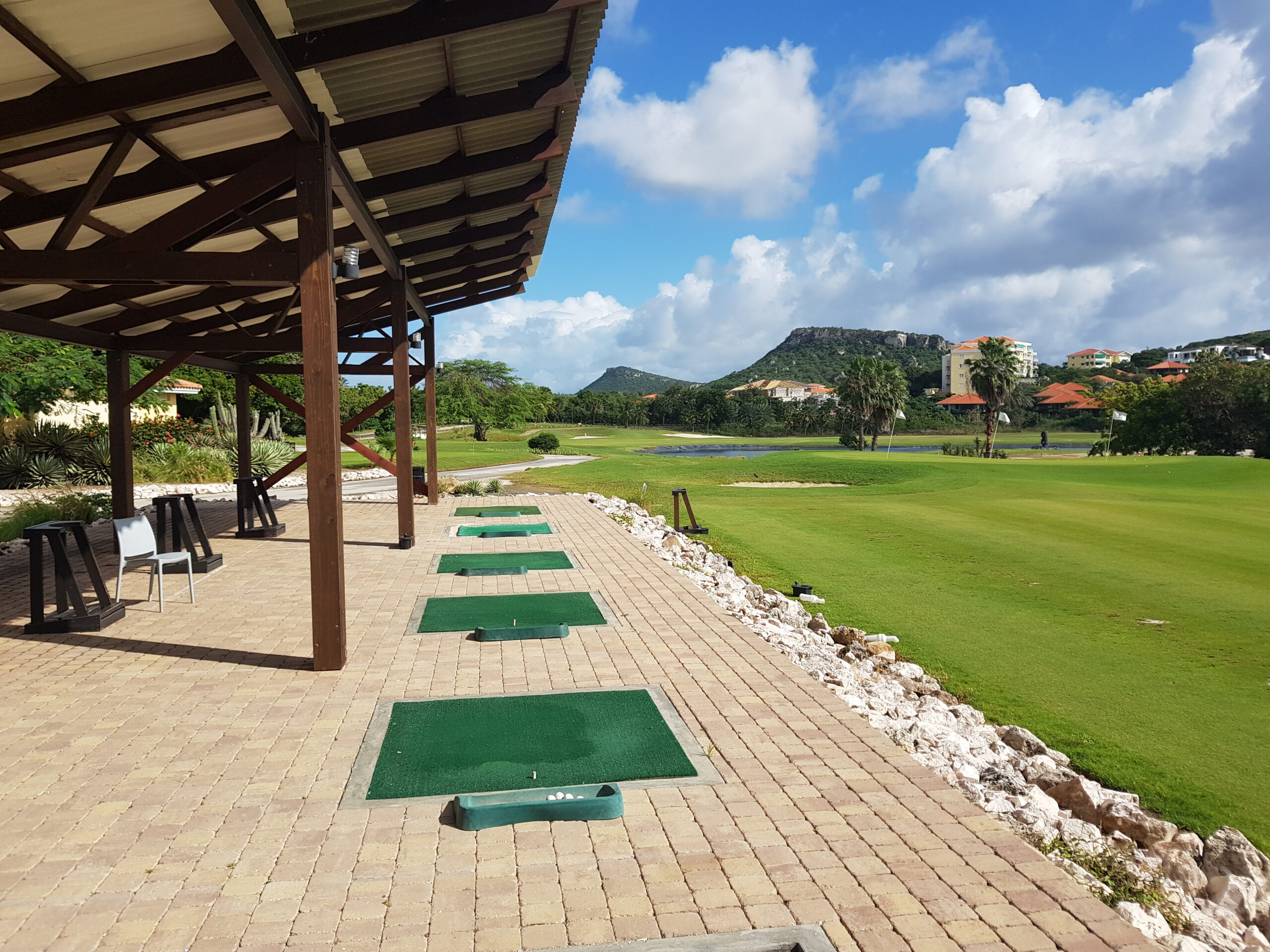 Driving range Blue bay golf club, Curaçao Driving range Blue bay golf club, Curaçao