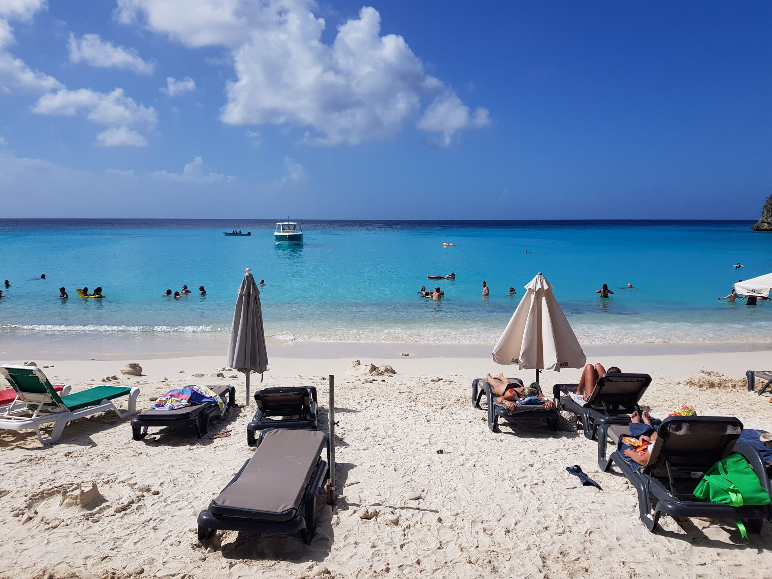 Playa Kenepa Grandi strand , grote knip Curaçao